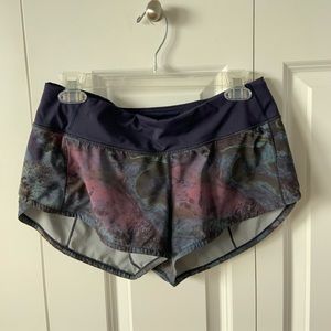 Lululemon speed shorts